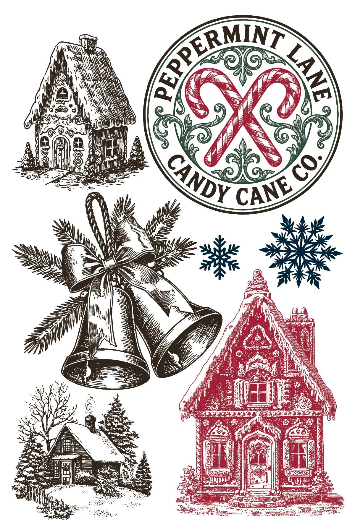 The North Pole - 8 Sheet, 8x12 Pad IOD Paint Inlay™ 2026 Limited