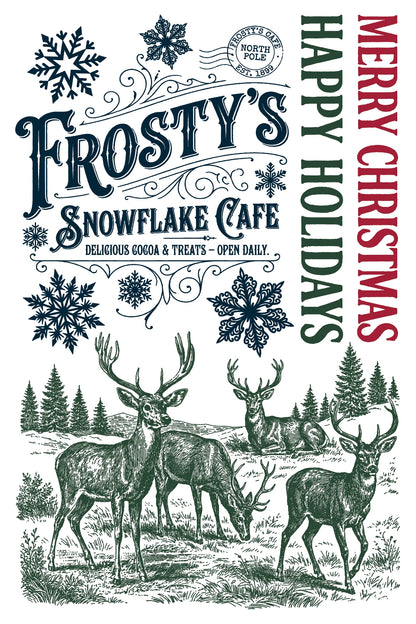 The North Pole - 8 Sheet, 8x12 Pad IOD Paint Inlay™ 2026 Limited