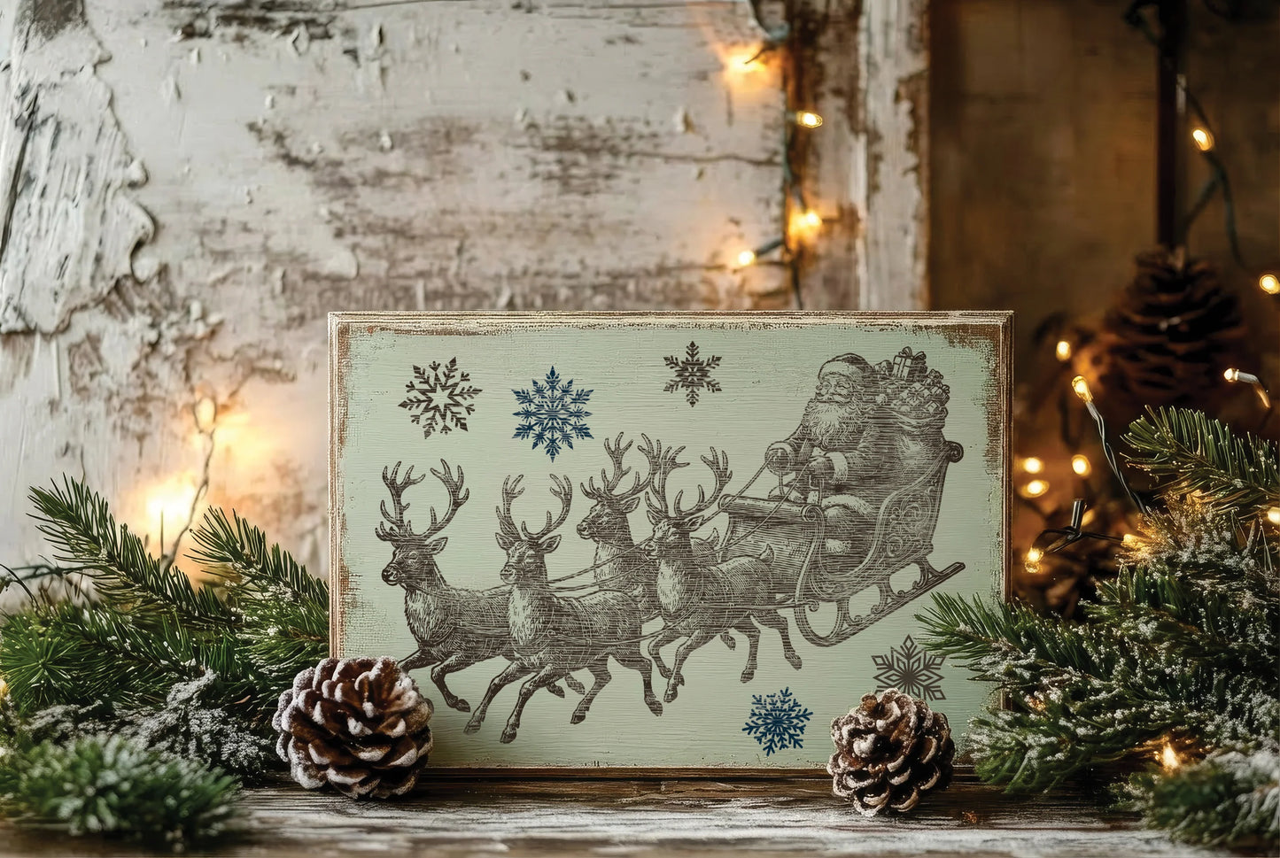 The North Pole - 8 Sheet, 8x12 Pad IOD Paint Inlay™ 2026 Limited