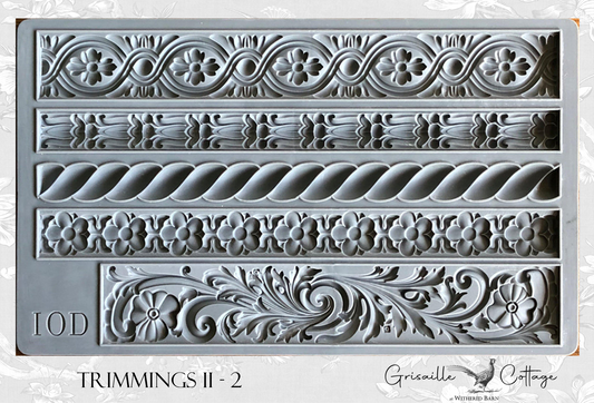 Trimmings II 2 ~ IOD Decor Mould