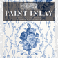 Trompe Le' Oeil Bleu (4-Sheet) - IOD Paint Inlay™ LIMITED EDITION