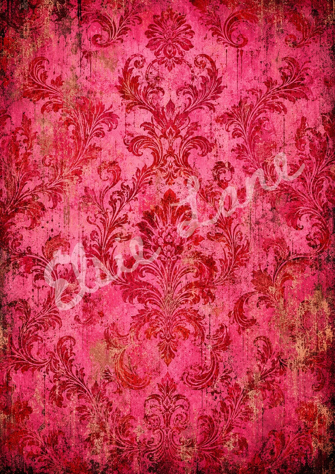 Victorian Ballroom ELTF001 - 21 x 29 Decoupage Tissue Elsie Lane (Collab with Tracey's Fancy )