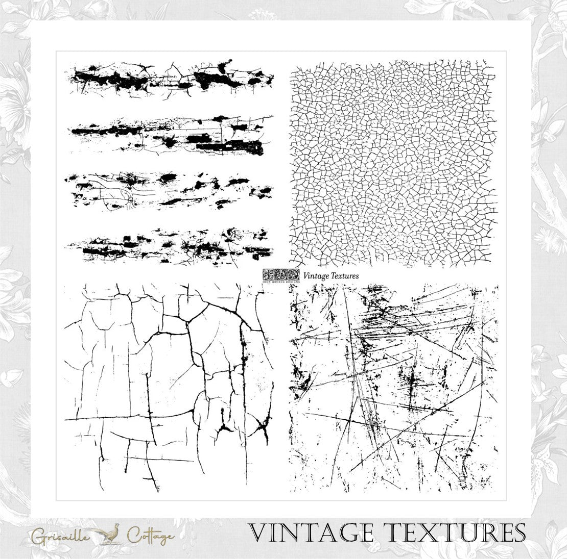 Vintage Textures - IOD Decor Stamp