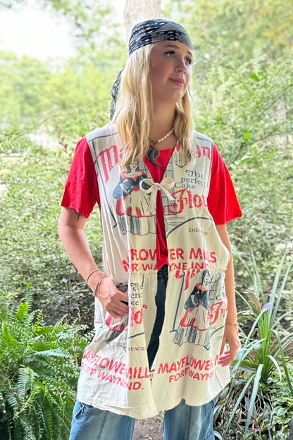 Morning Mayflower Vest - Jaded Gypsy