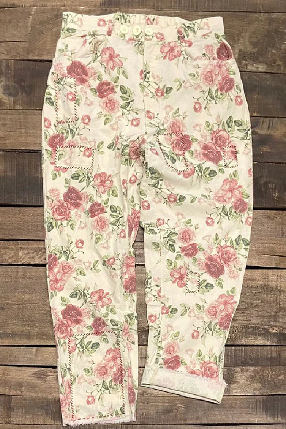 Jaded Gypsy - Traveler Pants, Vintage Rose