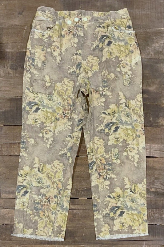 Jaded Gypsy - Traveler Pants, Vintage Floral