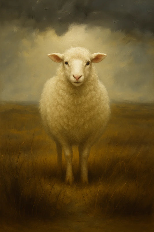 White Sheep 23x33 ( A1 ) - MINT by Michelle