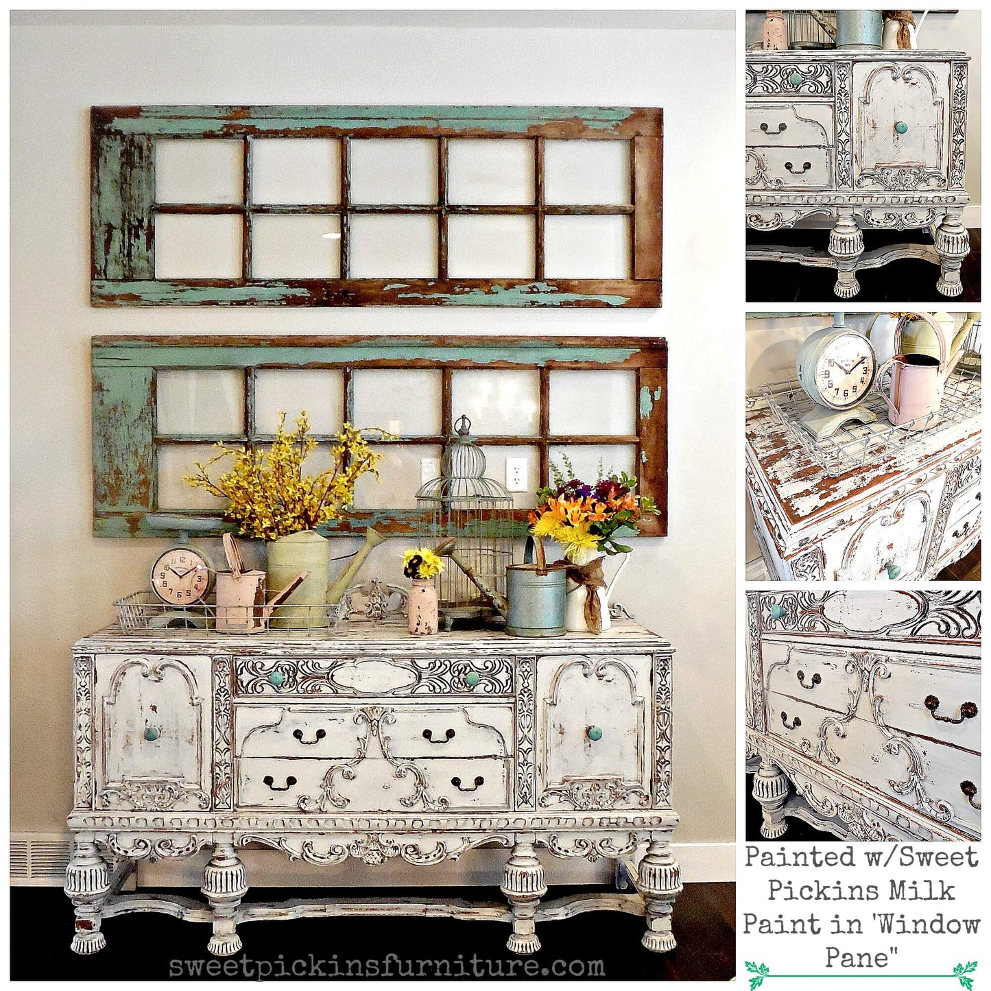 window pane – sweet pickins milk paint
