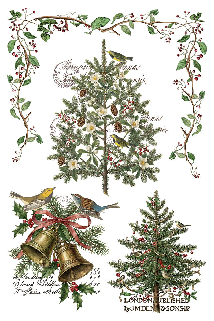 Winter's Calling - 8 Sheet, 8x12 Pad IOD Decor Transfer™ 2026 Limited