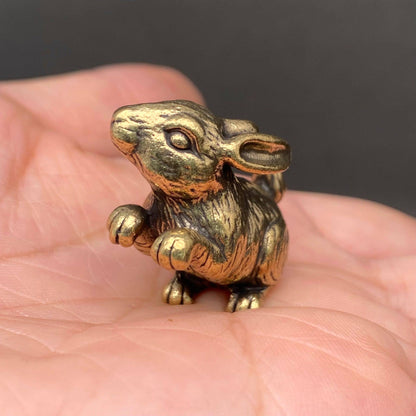 Standing Bunny Bronzed Trinket 69984