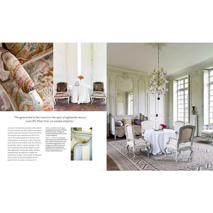 Romantic French Homes - Hard-Back Table Book