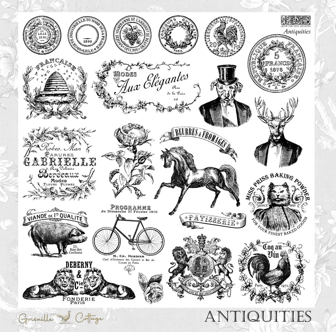 Antiquites - IOD Decor Stamp