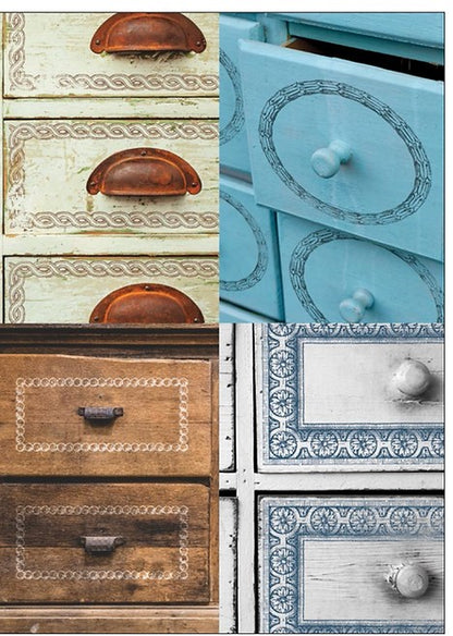 Adornment - Retired IOD Decor Stamp