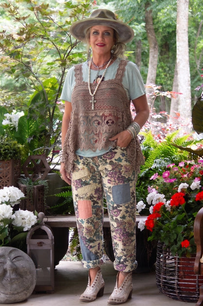 Mystic Meadow Pant, Floral - Jaded Gypsy