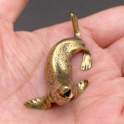 Sea Lion Bronzed Trinket
