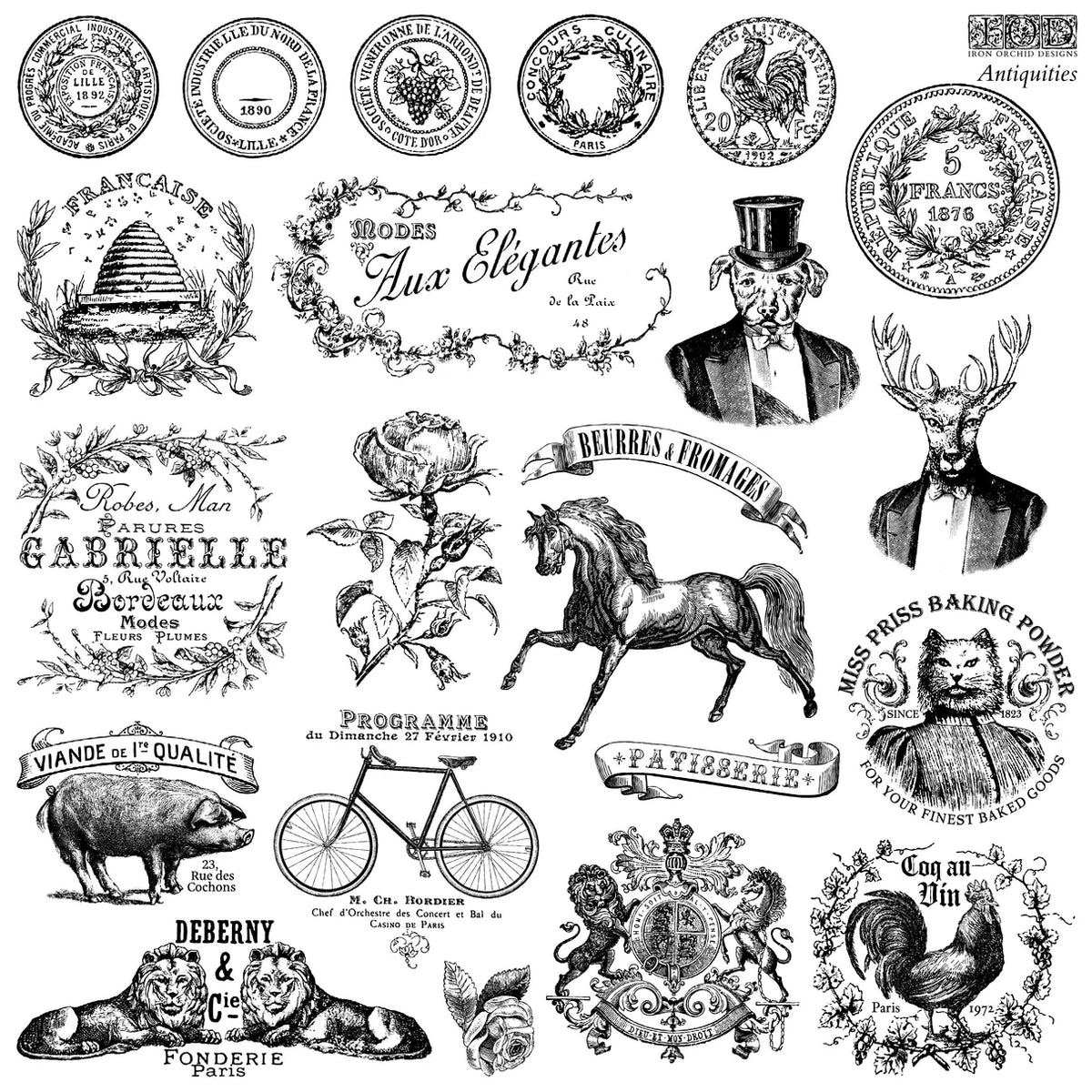 Antiquities - IOD Decor Stamp