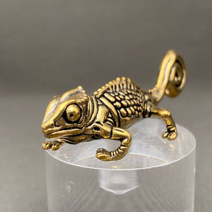 Gecko Lizard Bronzed Trinket 68269