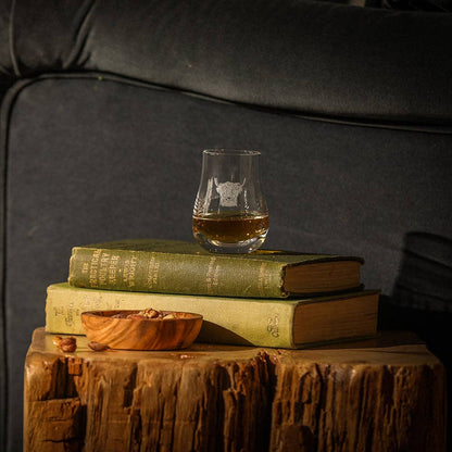 Highland Cow Perfect Measure  3.4ozTasting Glass