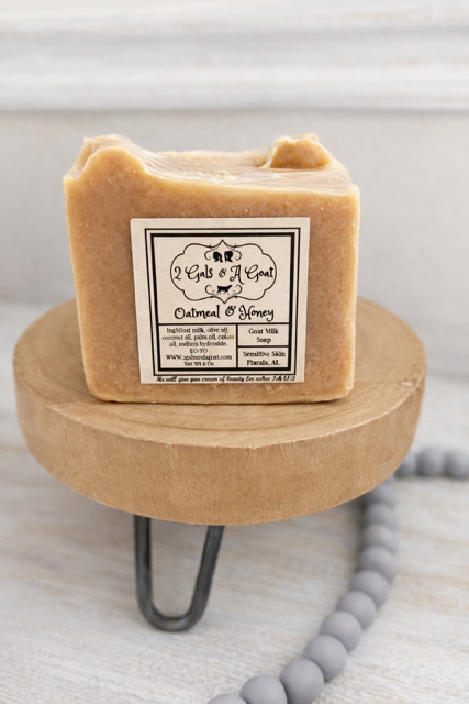 Oatmeal & Honey - Goat Milk Soap