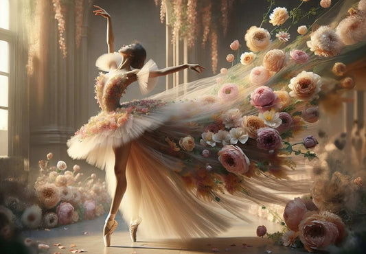 Ballet in Bloom 23x33 ( A1 ) - MINT by Michelle