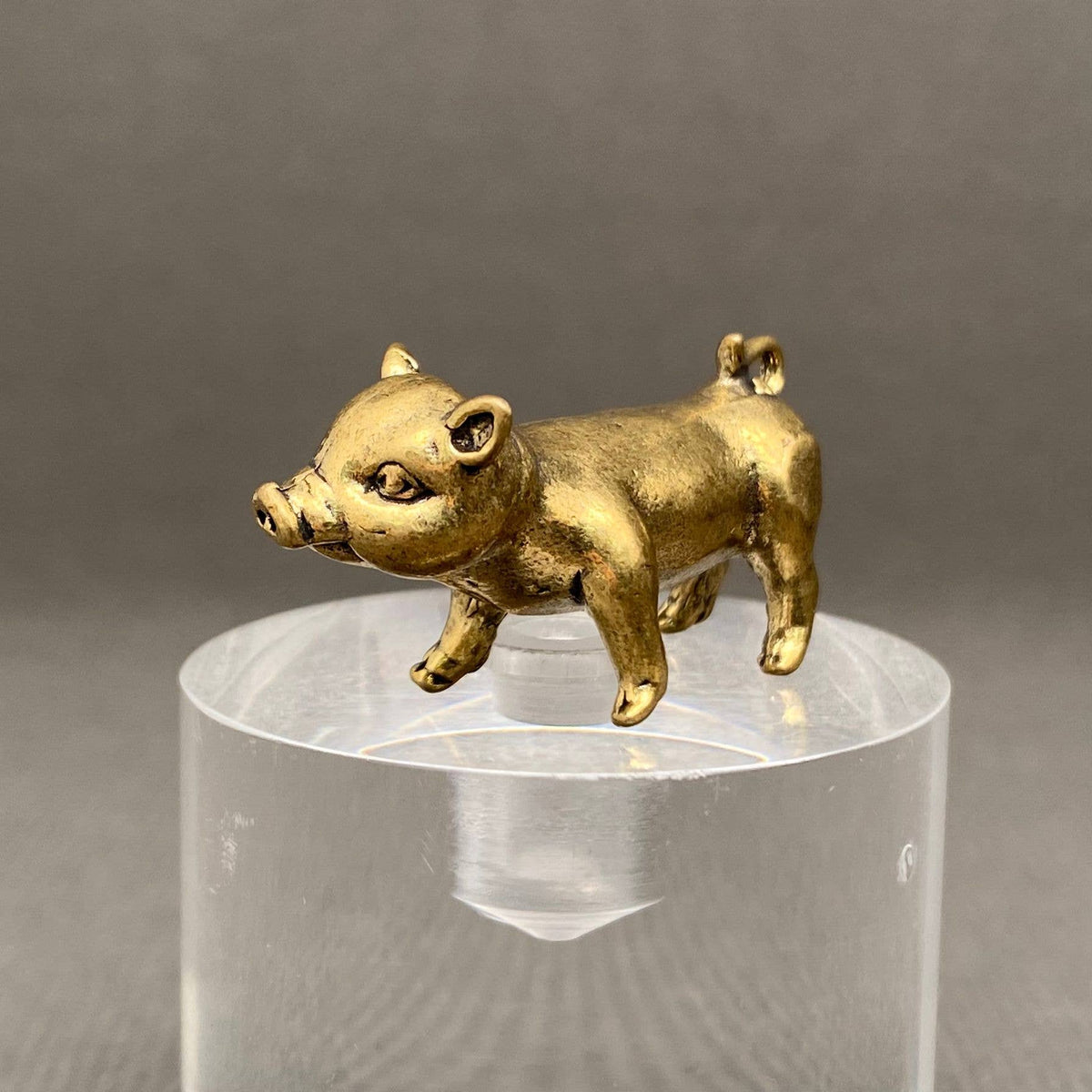 Standing Piglet Bronzed Trinket 70110
