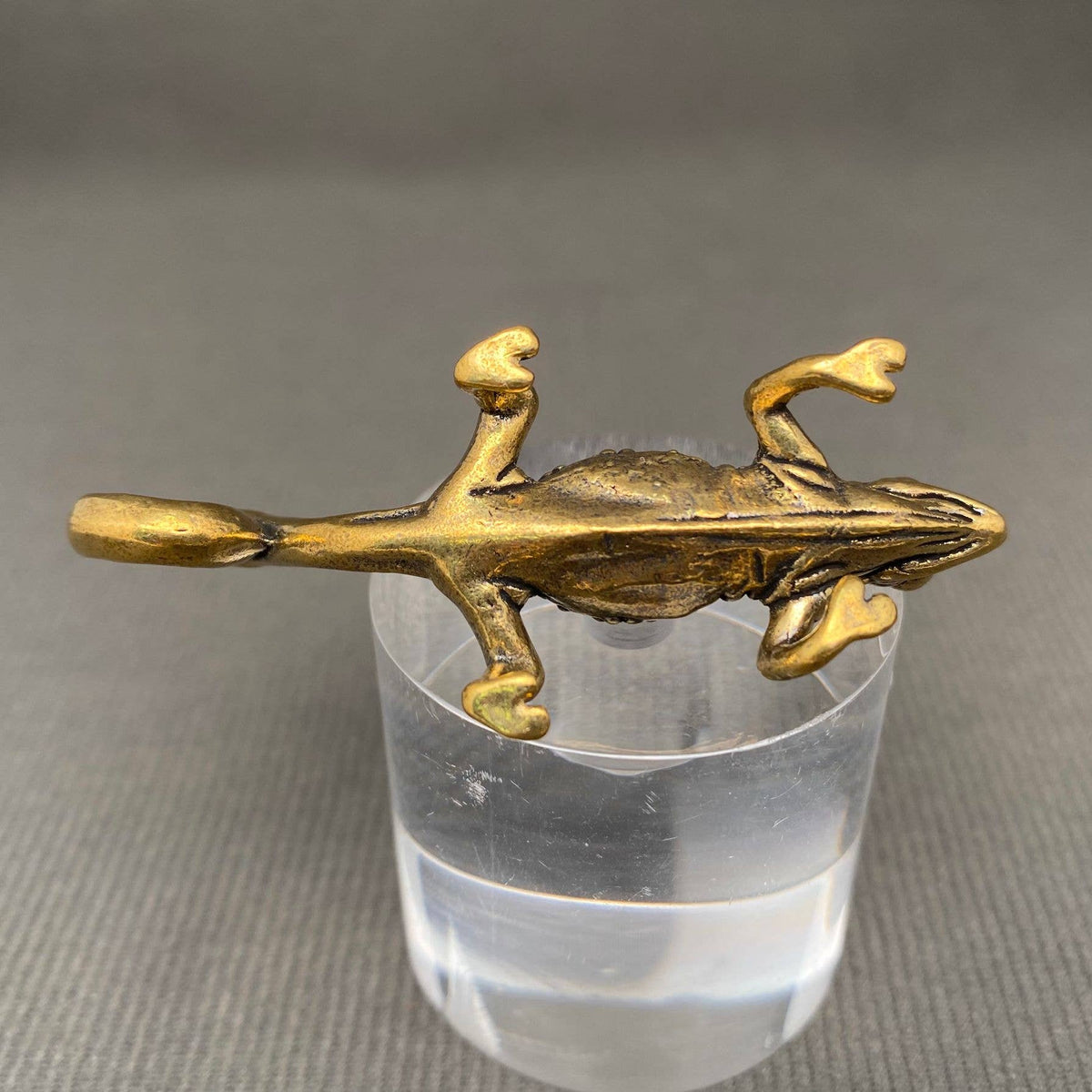 Gecko Lizard Bronzed Trinket 68269