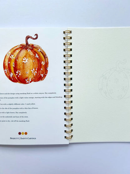 Autumn Watercolor Workbook
