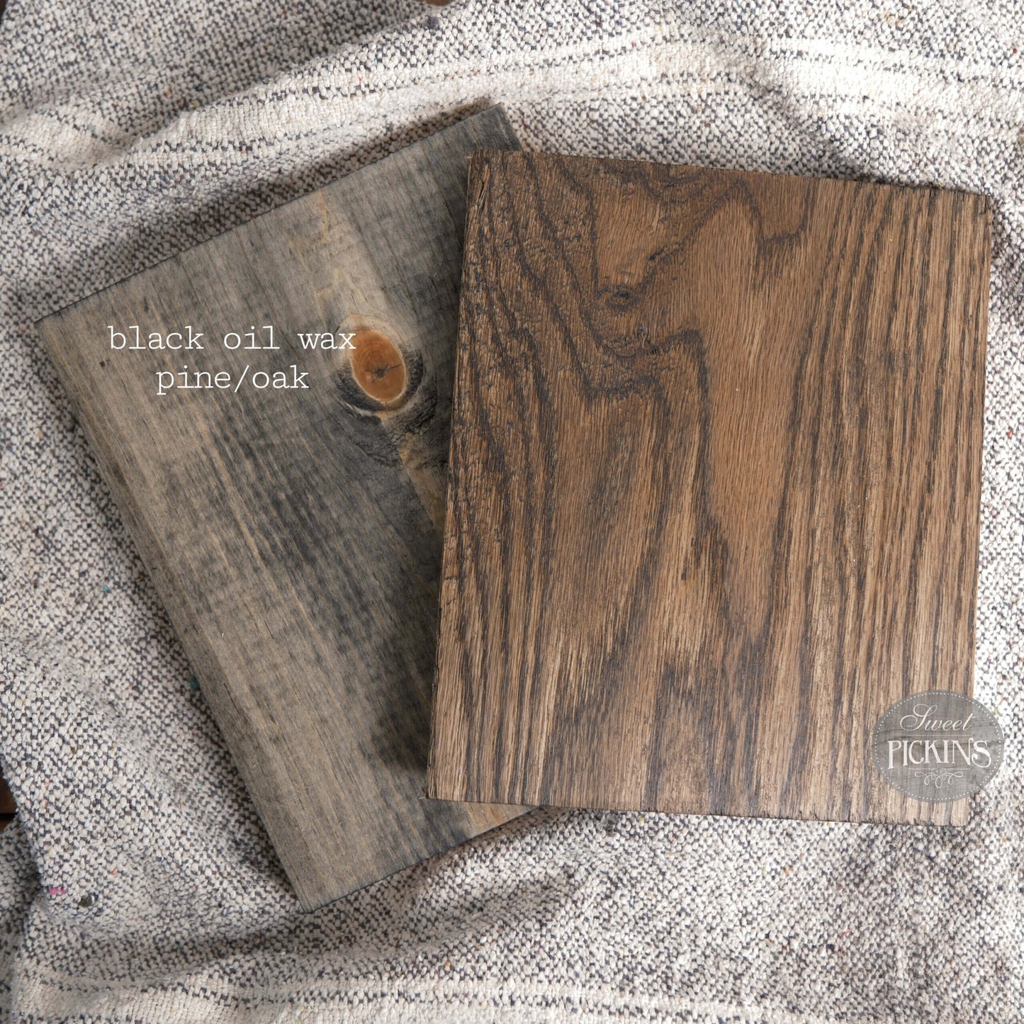 oil wax - black