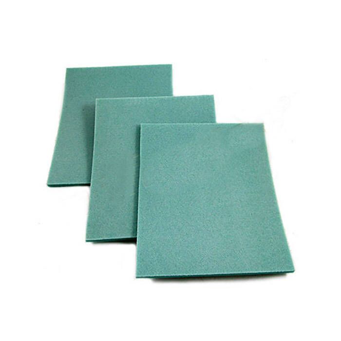 Ultra-Fine 220-Grit P800/1000 Wet/Dry Sanding Sponge - Blue Dolphin