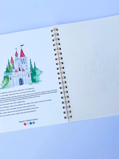 Fairytale Watercolor Workbook