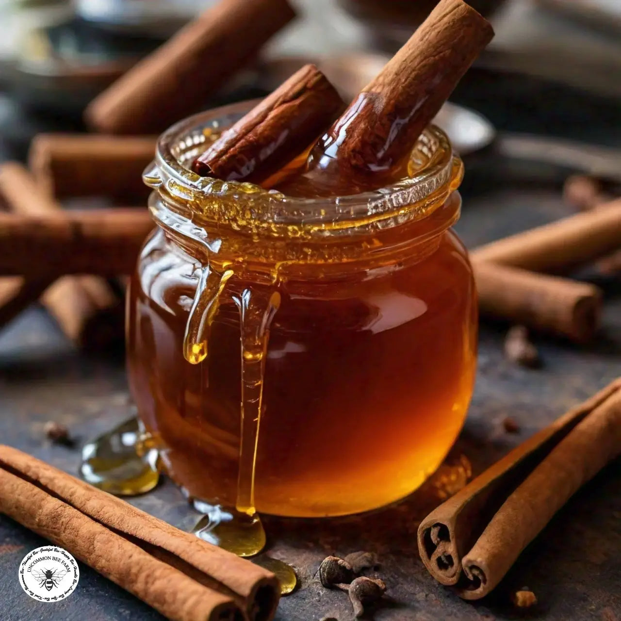 Cinnamon Infused Honey 5oz Jar