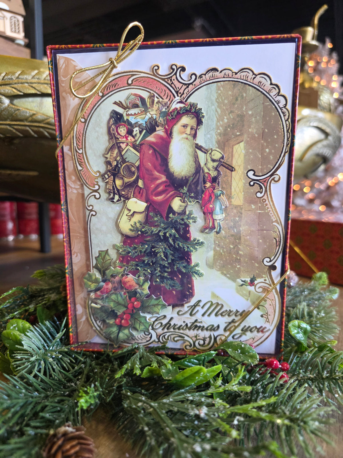 Old World Santa Holiday Boxed Cards