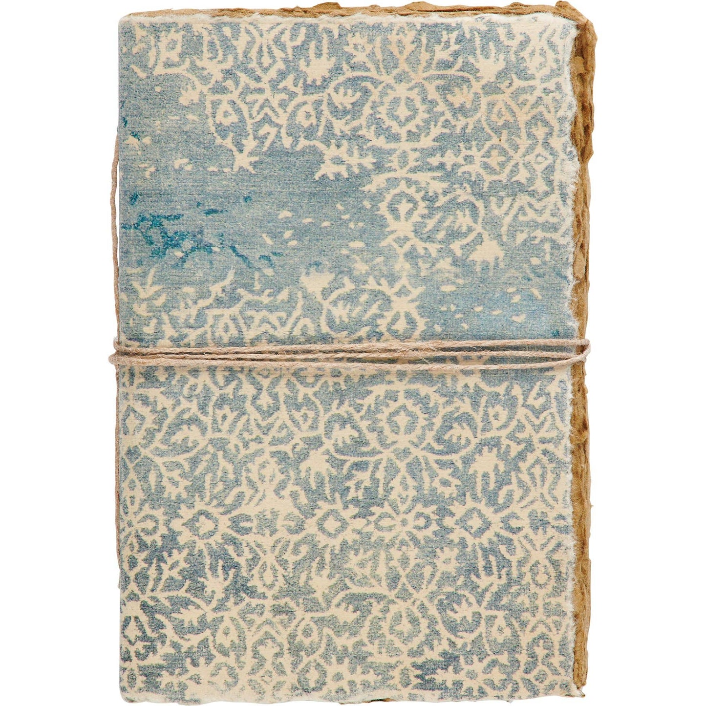 Indigo Scroll 6x4 Unlined Journal