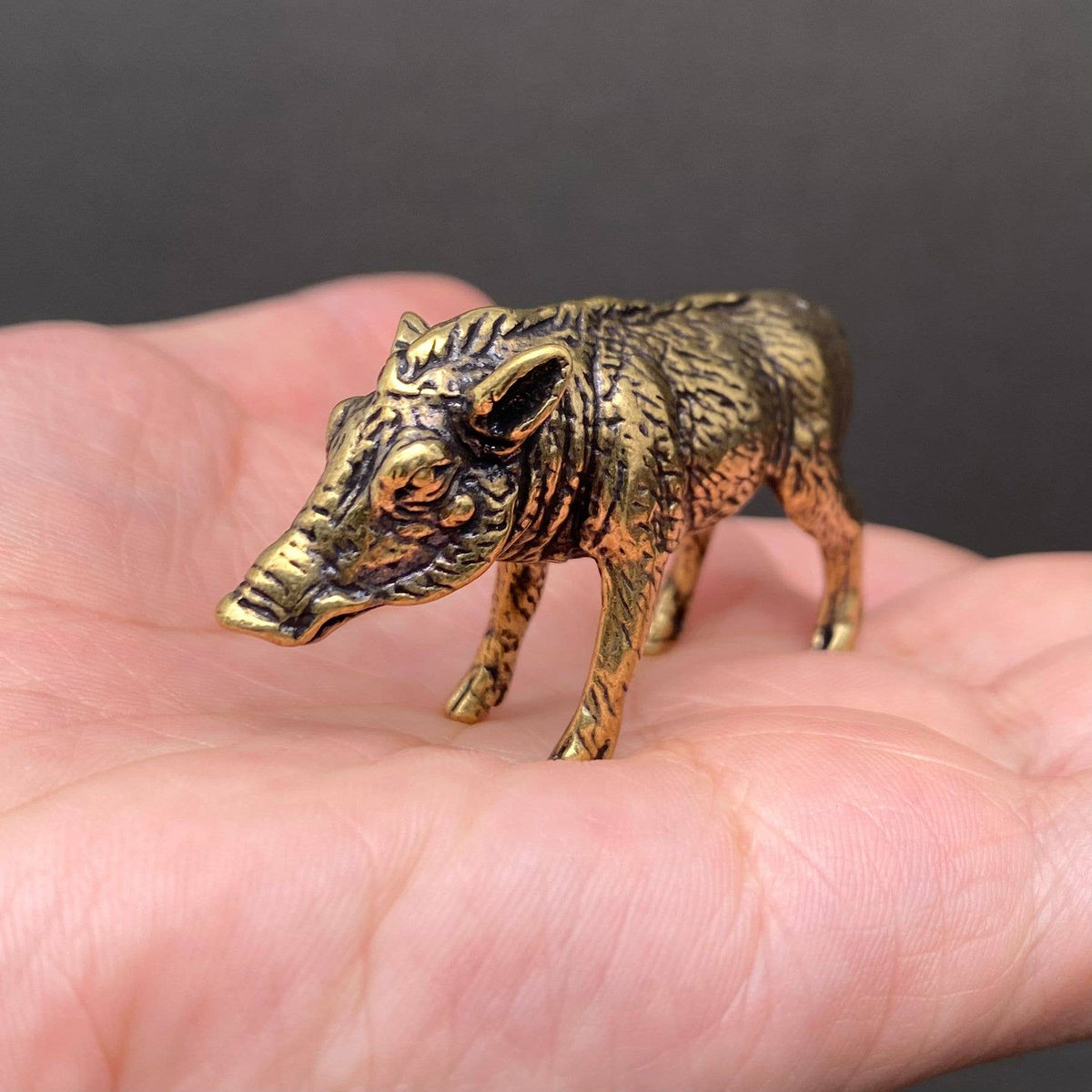 Wild Boar Bronzed Trinket 69742