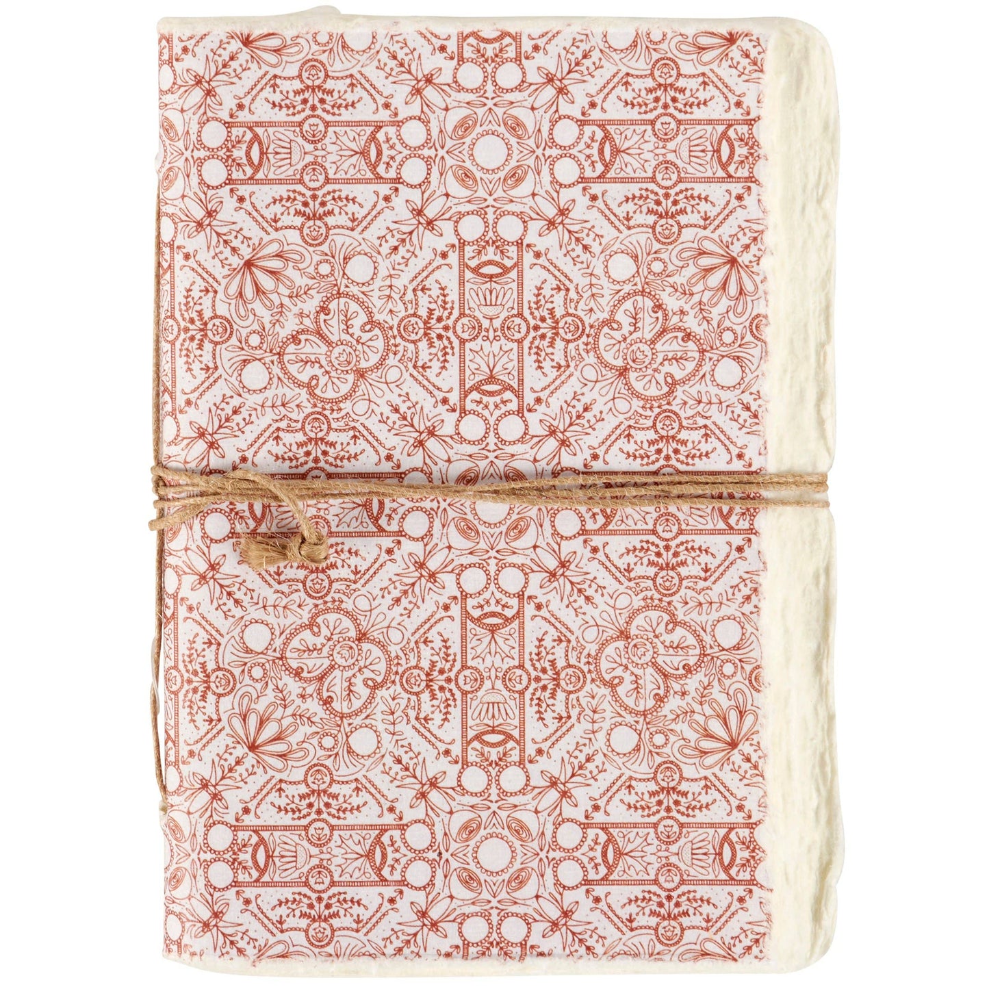 Nouveau Floral Unlined 6x4 Journal