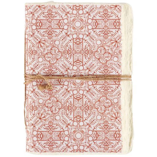 Nouveau Floral Unlined 6x4 Journal