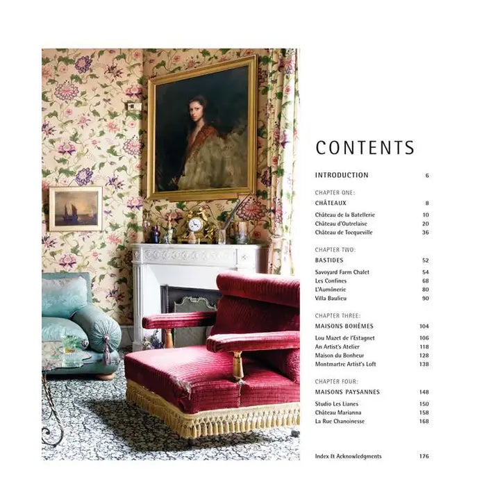 Romantic French Homes - Hard-Back Table Book