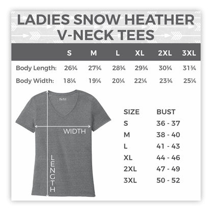 Flipping Furniture Women's V-Neck, Charcoal