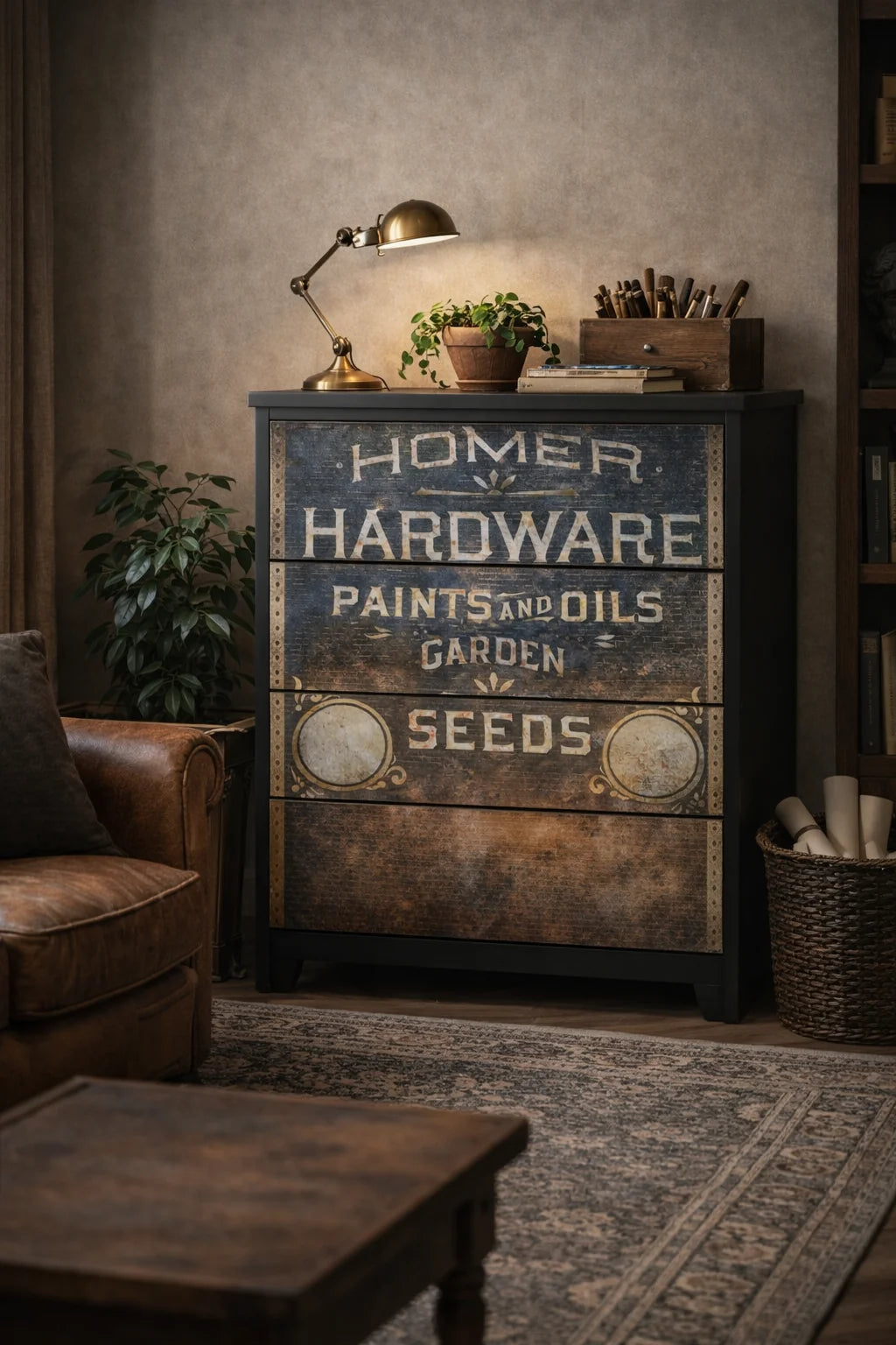 Hardware 20"x30" ~ Roycycled Treasures