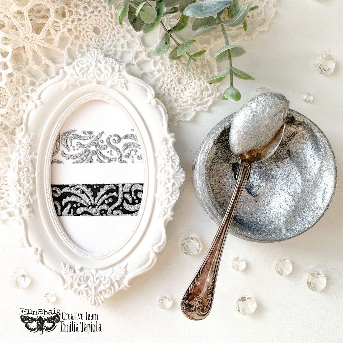 Jewel Texture Paste - Diamond Rings - Art Extravagance