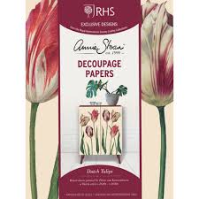 Dutch Tulips  27.6"x 18.9" - Decoupage Paper by Annie Sloan®