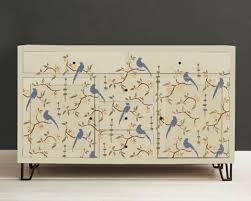 Chinoiserie Birds 15.7in x 10in- Vinyl Stencil by Annie Sloan