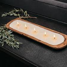 5-Wick Dough Bowl Candle - Noel