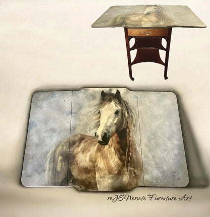 Moonstone Beauty - Lg 21" x 29" Decoupage Paper by Whimsykel Designs