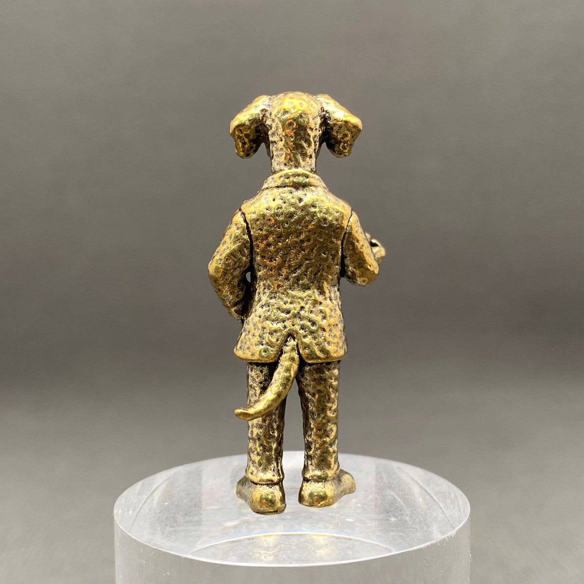Dog & Coffee Bronzed Trinket 72726