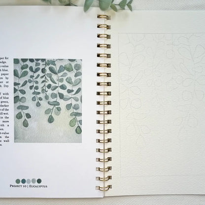Botanical Watercolor Workbook