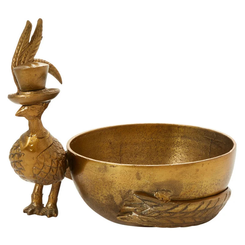 Emerson Bowl - Authentic E&E Eloise Collection Bronzed Aluminum