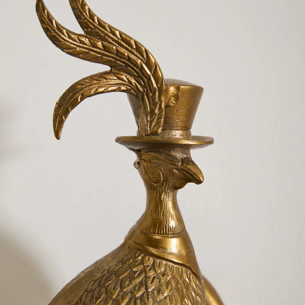 Emerson the Pheasant - Authentic E&E Eloise Collection Bronzed Aluminum Wall Mount  *𝐏𝐢𝐜𝐤-𝐔𝐩 𝐎𝐧𝐥𝐲