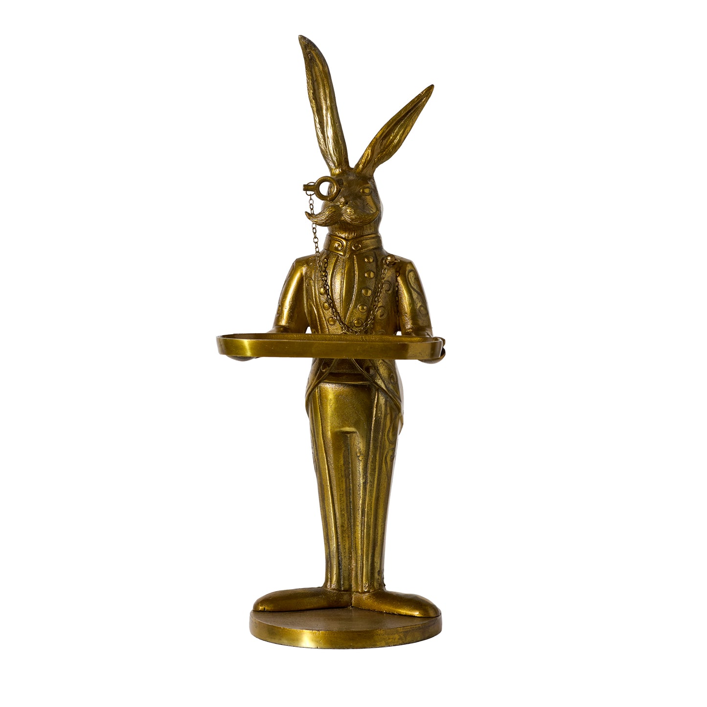 Eric the Hare Butler Stand - Authentic E&E Eloise Collection Bronzed Aluminum *𝐏𝐢𝐜𝐤-𝐔𝐩 𝐎𝐧𝐥𝐲