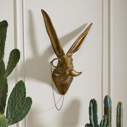 Eric the Hare - Authentic E&E Eloise Collection Bronzed Aluminum Wall Mount *𝐏𝐢𝐜𝐤-𝐔𝐩 𝐎𝐧𝐥𝐲